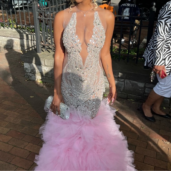 Custom Made Sparkling Prom Dress🥰 - Picture 3 of 4